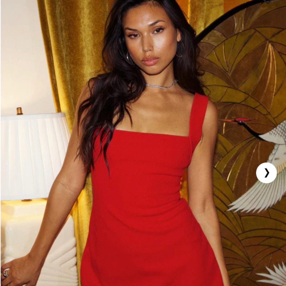 PRINCESS POLLY BOMBSHELL MINI DRESS size small